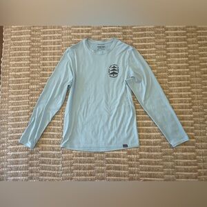 Men's Patagonia Long-Sleeved Capilene Cool Daily Graphic Shirt Size XS in EUC
